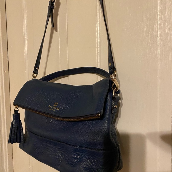 Kate Spade Flap Shoulder bag, Blue, size: M - Picture 12 of 16